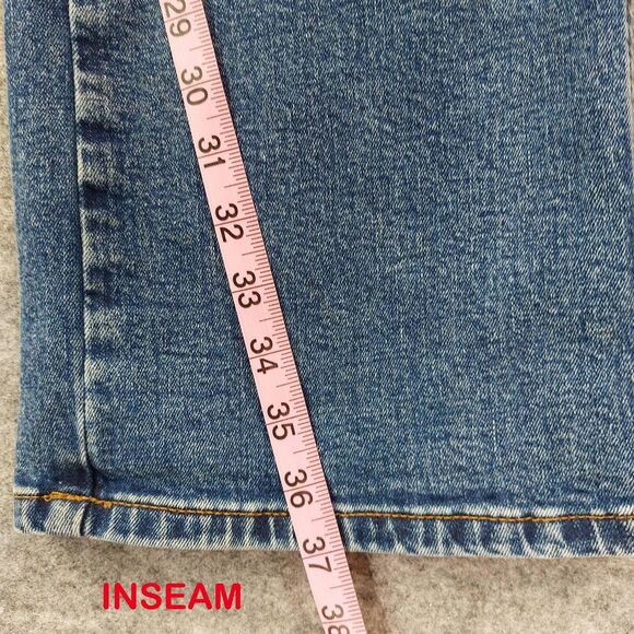 Wrangler Retro Jeans Mens 36x38 Blue Slim Boot Bootcut Stretch Denim 1077MWZMP - Picture 6 of 12